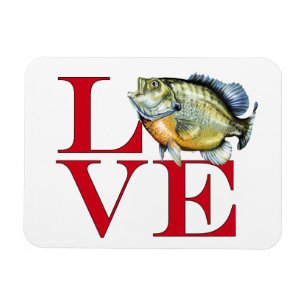 I Love Panfish Magnet