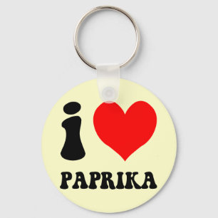 I love paprika key ring