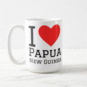 I love Papua New Guinea Coffee Mug