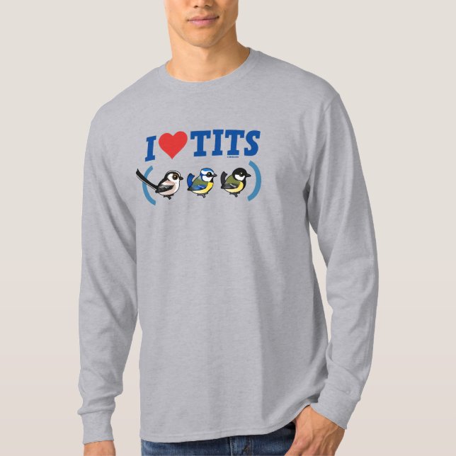 I Love Paridae EU T-Shirt (Front)