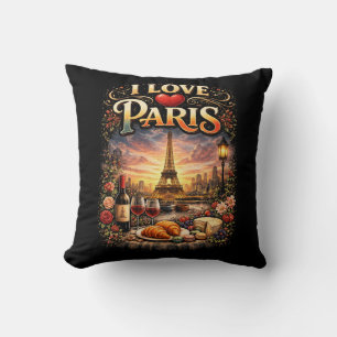 I Love Paris Cushion