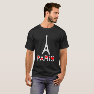 I Love Paris Eiffel Tower elegant T-Shirt