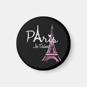 I Love Paris Eiffel Tower France French Souvenir Magnet