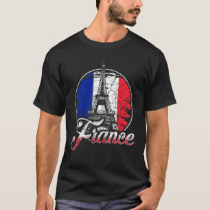 I Love Paris, Eiffel Tower, France T-Shirt French