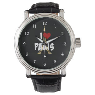 "I Love Paris," Eiffel Tower Watch