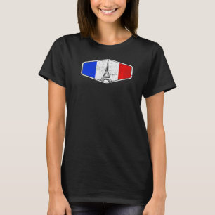 I Love Paris France Eiffel Tower Vintage French So T-Shirt