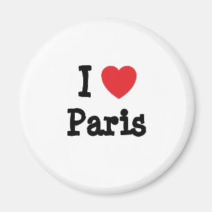 I love Paris heart T-Shirt Magnet