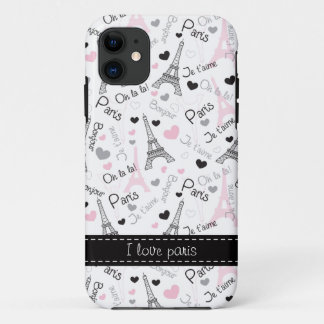 I Love Paris iPhone 5 Phone Case