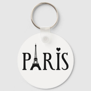 I Love Paris Key Ring