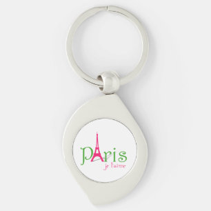 I love Paris Key Ring