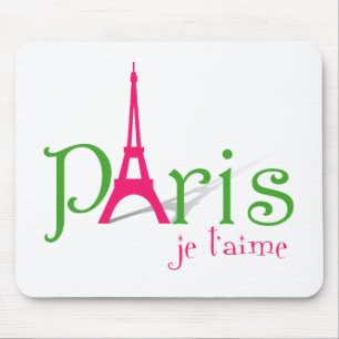 I love Paris Mouse Mat