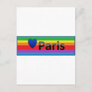 I Love Paris Postcard