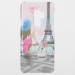 I Love Paris - Pretty Woman and Pink Heart Balloon Uncommon Samsung Galaxy S9 Plus Case<br><div class="desc">Pretty Woman and Pink Heart Balloon - I Love Paris - Eiffel Tower Romantic Drawing - Choose / Add Your Unique Text / Font / Colour - Make Your Special Gift - Resize and move or remove and add elements - Image / text with customisation tool ! - Drawing and...</div>