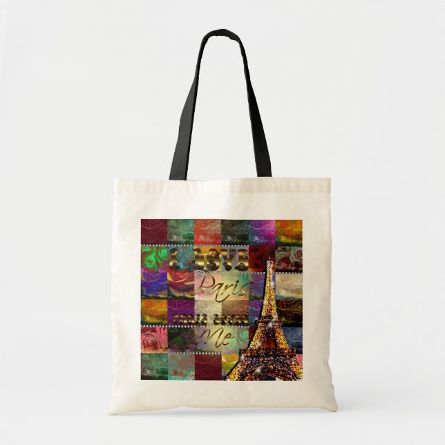I Love Paris - Printed Bag (Front)