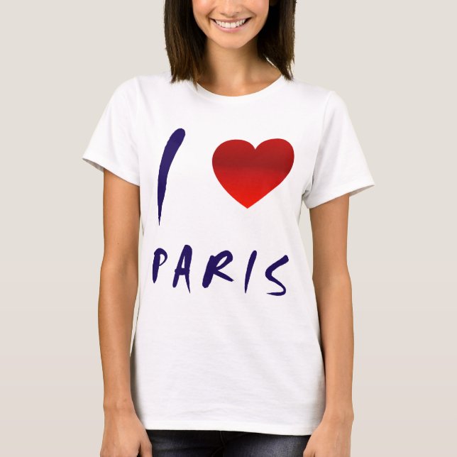 I Love Paris Shirt (Front)