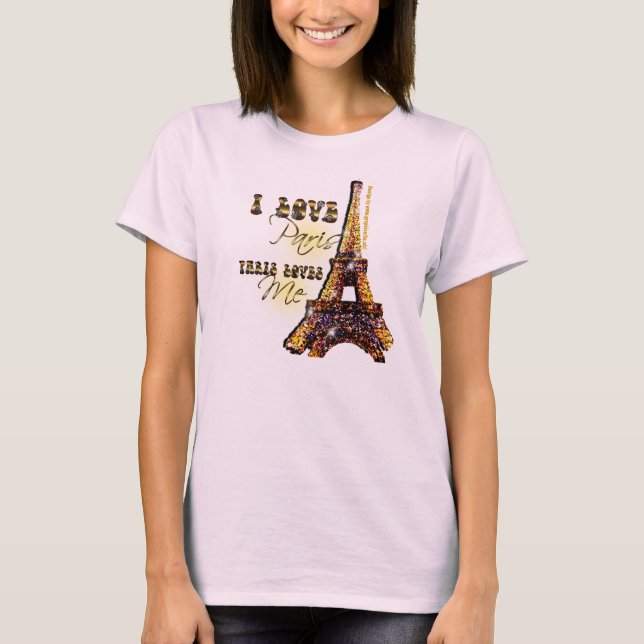 I Love Paris - T-Shirt (Front)
