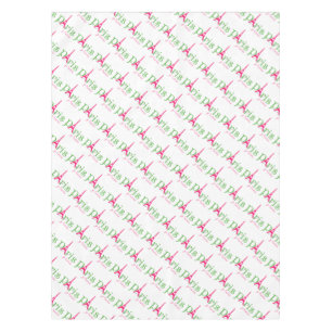 I love Paris Tablecloth