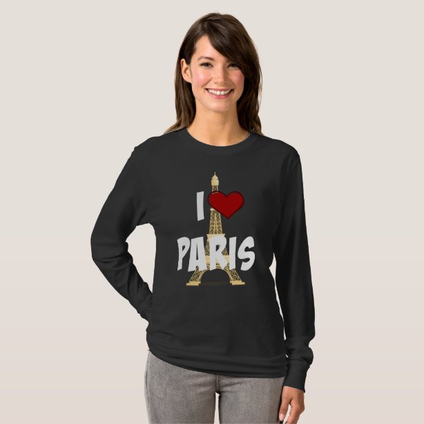 Eiffel Tower T-Shirts & Shirt Designs | Zazzle UK