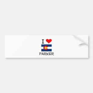 I Love PARKER Colorado Bumper Sticker