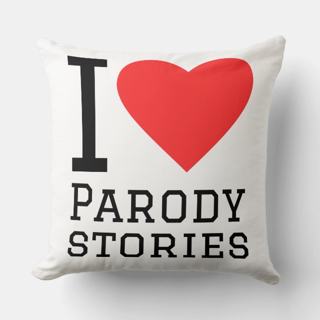 I love parody stories cushion (Front)