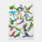 I Love Parrots Kitchen Towel
