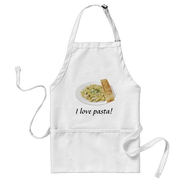 I love pasta! apron (Front)