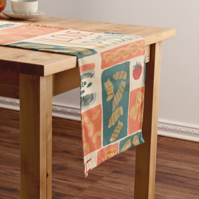 I love pasta long table runner (In Situ)