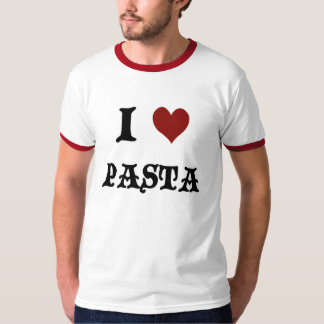 I Love Pasta Mens T-Shirt