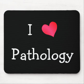 I Love Pathology Mouse Mat