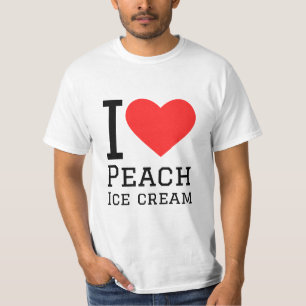 I love peach ice cream T-Shirt