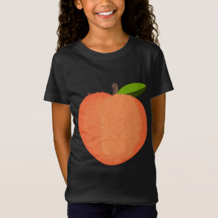 I love peaches - sparkle peach on my chest - summe T-Shirt