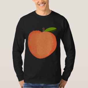 I love peaches - sparkle peach on my chest - summe T-Shirt