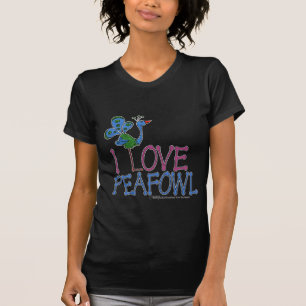 I Love Peafowl T-Shirt
