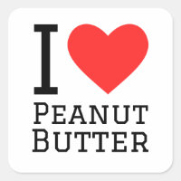 I love peanut butter