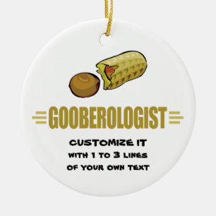I Love Peanuts Ceramic Tree Decoration