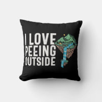 I Love Peeing Outside Funny Camping Saying