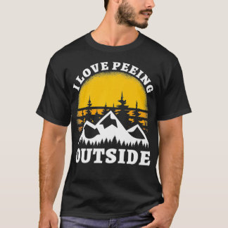 I Love Peeing Outside Premium T-Shirt