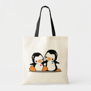 I Love Penguins Budget Tote