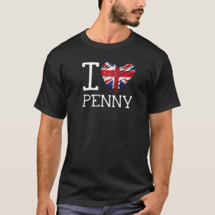 I Love Penny Prime Minister Uk Penny Mordaunt T-Shirt