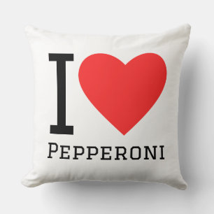 I love pepperoni cushion