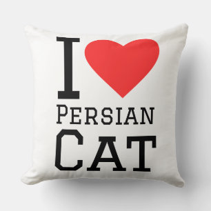 I love Persian cat Cushion