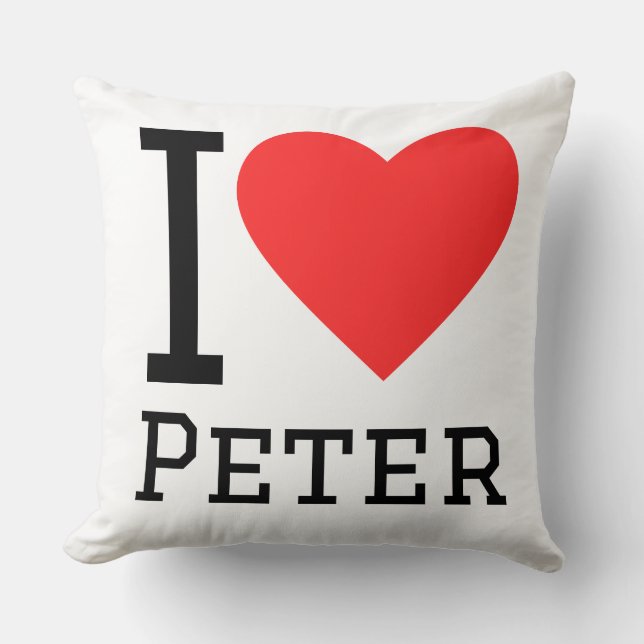 I love peter cushion (Front)