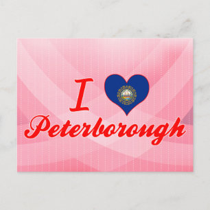 I Love Peterborough, New Hampshire Postcard