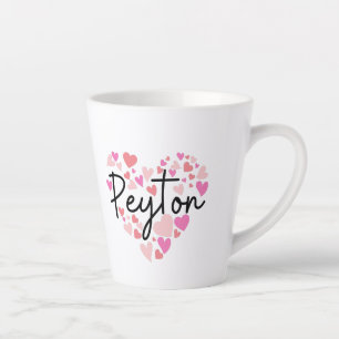 I love Peyton Latte Mug