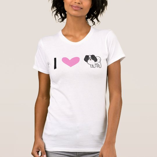 I Love Phalenes / Japanese Chins T-Shirt