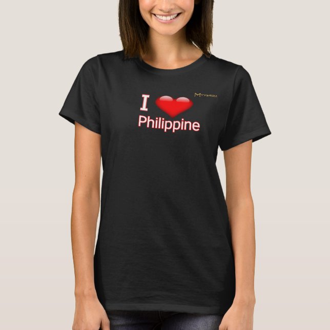 I love Philippine T-Shirt (Front)