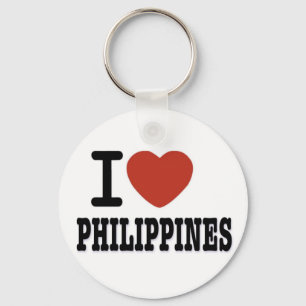 I LOVE PHILIPPINES KEY RING