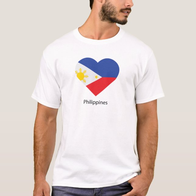 I Love Philippines T-Shirt (Front)