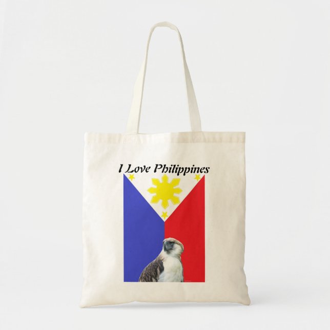 I Love Philippines Tote Bag (Front)