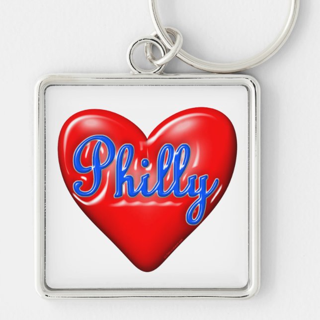 I Love Philly Key Ring (Front)